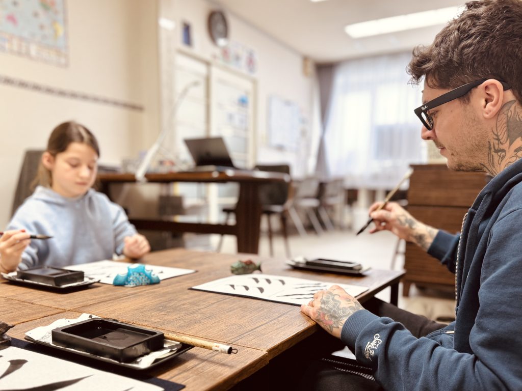 Calligraphy Experience in Hakodate,Hokkaido,Japan