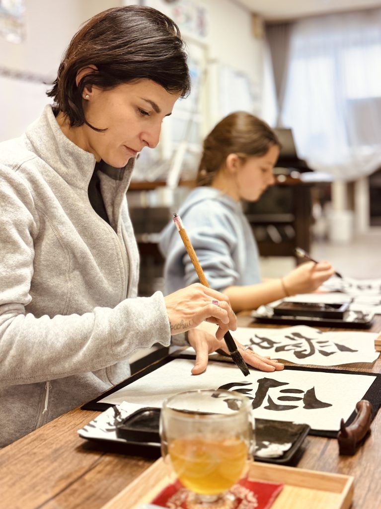 Calligraphy Experience in Hakodate,Hokkaido,Japan